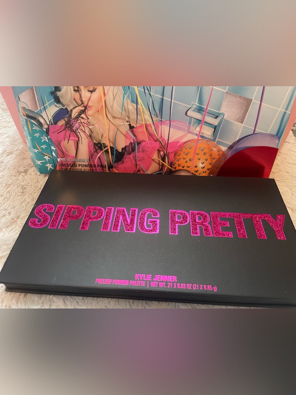 Kylie Cosmetics Sippin Pretty Pressed Powder Palette